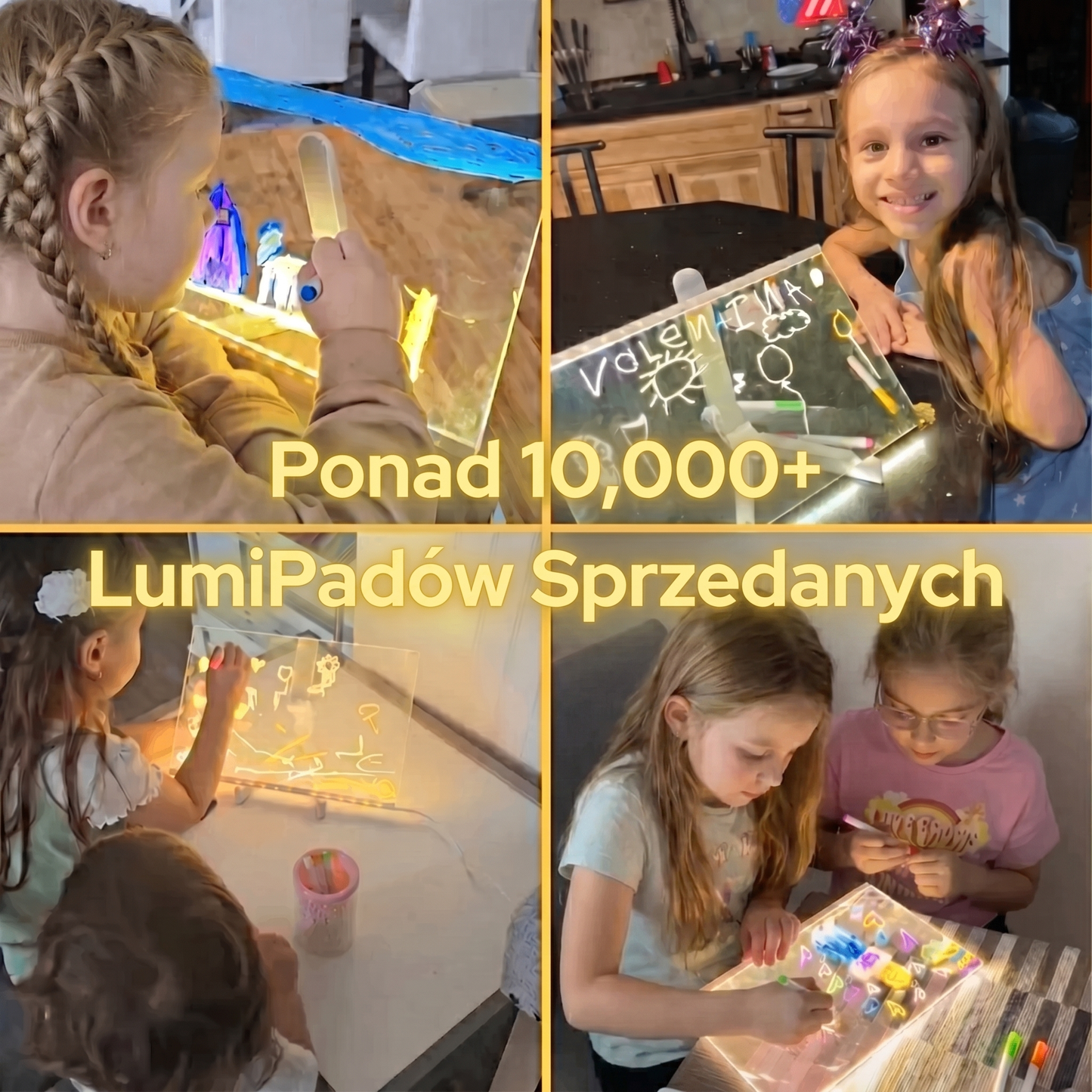 LumiPad™ - Magiczna Tablica LED